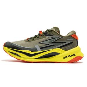 361° Кроссовки с низким верхом, амортизирующие, нескользящие, износостойкие, унисекс, армейский зеленый