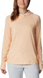 Columbia женская толстовка PFG Uncharted, Peach Fizz Heather