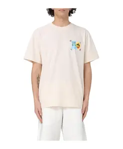 Футболка с коротким рукавом и графическим принтом Barrow, бежевый