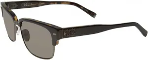 Квадратные солнцезащитные очки John Varvatos V516, Black/Tort