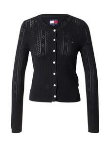 Вязаный кардиган Tommy Jeans, черный