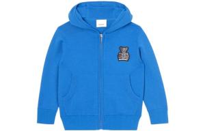 Детская толстовка Burberry, цвет Blue