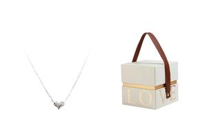 HOLLY RYAN Сердце из серебра 925 пробы с гладкой отделкой, женская мода, минималистичный стиль, универсальный кулон в форме сердца