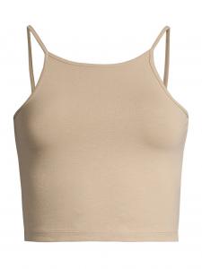 Топ AÉROPOSTALE, темно-бежевый