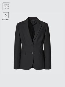 Пиджак Uniqlo, черный