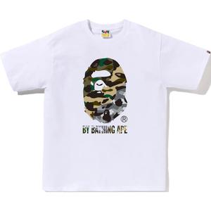 Футболка Bape 1st Camo Crazy By Bathing Ape A BATHING APE, белый