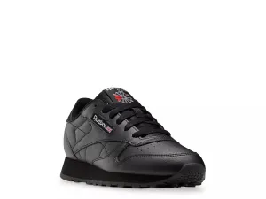 Классические кожаные кроссовки - детские Reebok, Black