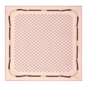 CELINE Бандана из наследия шелкового твила, Pink