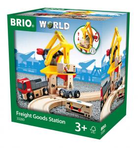 Brio, Грузовая станция с грузовиком, 6 шт.