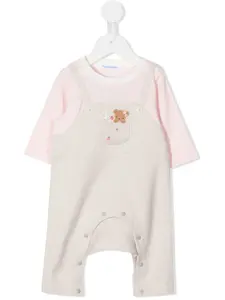 Комбинезон для новорожденного с вышивкой Familiar, розовый