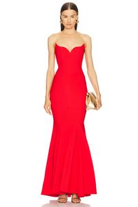 X revolve платье "Билли" Michael Costello, red