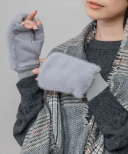 Грелки для рук из искусственного меха