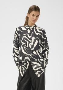 Блуза InWear GAIAA, Black Art Strokes/Black