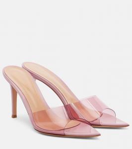 Туфли-мюли Elle 85 из ПВХ Gianvito Rossi, Sugar + Sugar