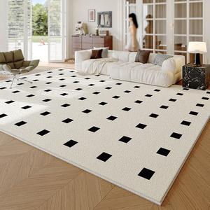 Budis Ковер 120х200 см для гостиной в светлом люксовом стиле, waterproof, non-slip, thickened, washable, Venus 01