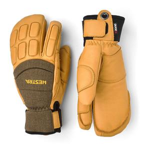 Перчатки Czone с вертикальным вырезом Hestra, оливковый