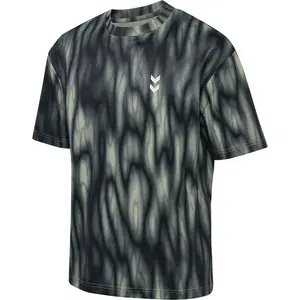 Футболка Hummel Hiit AOP Loose, черный