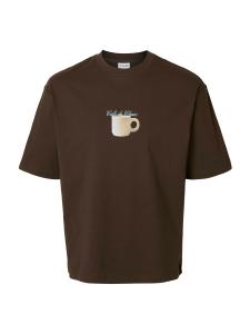 Рубашка SELECTED SLHNORMAN, шоколадный