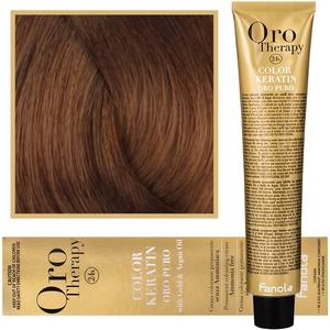 Краска для волос, 100 мл Fanola, Oro Therapy, Color Keratin Oro Puro, 6.3