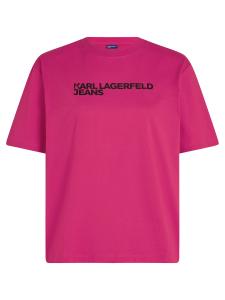 Рубашка KARL LAGERFELD JEANS, темно-розовый