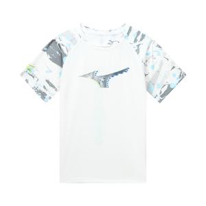 Детская футболка Mizuno Dry Aeroflow, серая