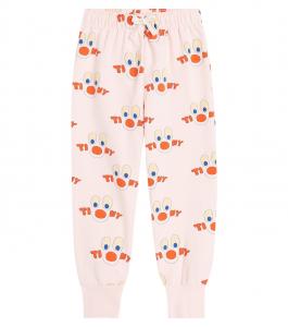 Спортивные штаны Clowns из хлопковой махровой ткани Tinycottons, Pastel Pink