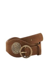 Пояс OBI Mango, коричневый