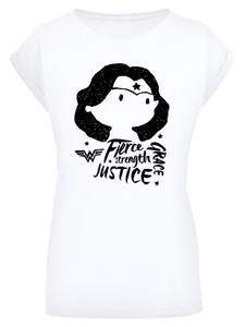 Рубашка F4NT4STIC DC Comics Wonder Woman Fierce Sketch, белый