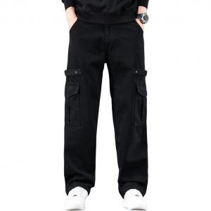 Карго штаны мужские Jeep, черный серый