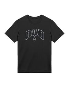 Рубашка F4NT4STIC Dad Stern Vatertag College, черный