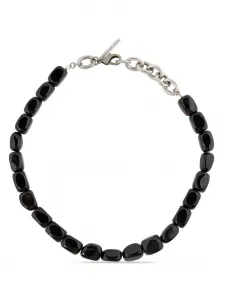 Колье с камнями DRIES VAN NOTEN, черный
