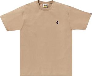 Футболка BAPE Ape Head One Point 'Beige', загар
