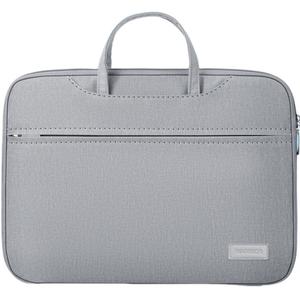 Воитель большая сумка для ноутбука из полиуретана унисекс бежево-серый