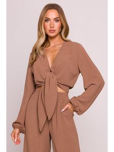 Блузка made of emotion, светло-коричневый