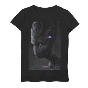 Футболка с плакатом «Marvel Avengers Endgame» для девочек 7–16 лет «Groot Avenge The Fallen» Licensed Character