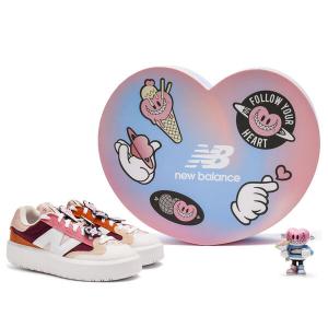 Кроссовки ct302 'burgundy pink haze special box' New Balance, бургундия