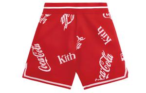 Футболка Coca Cola X Mitchell & Ness с логотипом Coke от KITH, красная