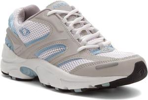 Кроссовки Apex Men's Women's Stealth Runner серебристо-синие Aetrex