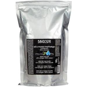 Соль Мертвого моря с коллагеном, 1000 г Bingospa