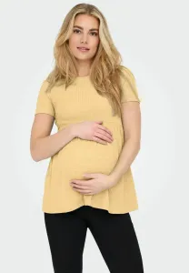 Малайская базовая футболка с коротким рукавом и вырезом-лодочкой Only Maternity, Sunlight