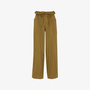 Брюки Whistles прямого кроя с поясом, мультиколор