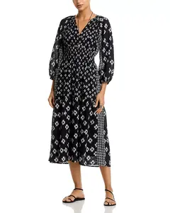 Платье Элен Velvet By Graham & Spencer, мультиколор