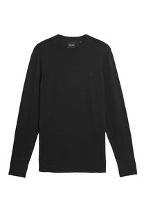 Свитер Lyle & Scott Tonal Superfine, черный