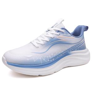 Мужские кроссовки с низким верхом, амортизирующие, дышащие, нескользящие и износостойкие TONYBEAR, White Blue