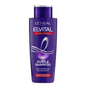 Шампунь elvital color glanz purple Loreal Paris, объем 200 мл