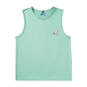 Мужская майка с круглым вырезом тонкая Others WARRIOR, aqua зеленый