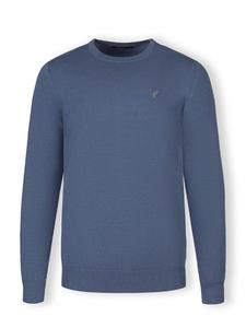 Respect Вязаный свитер 27MKNIT1 синего цвета