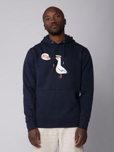 Толстовка wat? Apparel Sweatshirt Moin Seagull, темно-синий