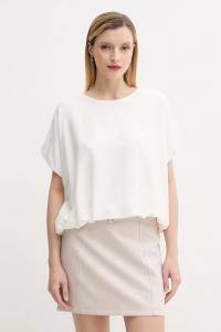 Блузка с льном Answear.Lab, белый