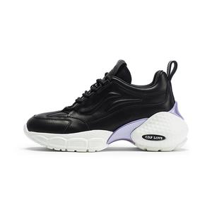 Кроссовки женские толстые низкие Coup De Foudre, черный